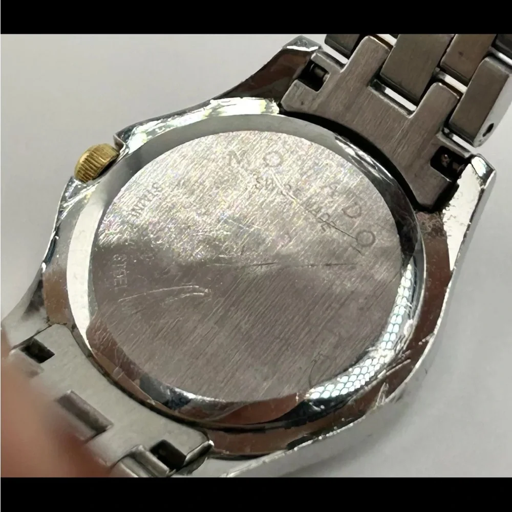 MOVADO Swiss Quartz All Steel Women’s Watch New Battery #184